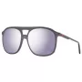 Helly Hansen heren zonnebril HH5019-C01-55 - zwart montuur, rookgrijze glazen, 55/17/140 mm