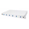 HELOS glasvezel 19-inch breakout-box met 6x LC duplex, single mode