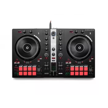 Hercules DJ Essentials Kit met DJControl Inpulse 200, DJMonitor 32 luidsprekers en HDP DJ45 koptelefoons