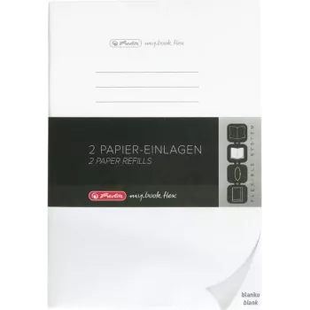 Herlitz 50034130 A5-notitieboek 80 vel wit