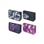 Herlitz be.bag polyester etui voor school, 25-delige set, 2 kleppen, 203 x 140 x 35 mm, zwart 11438496