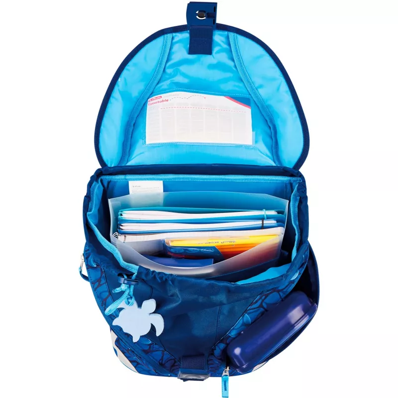 Herlitz Basisschool Rugzak SoftLight Plus GREENline Deep Sea