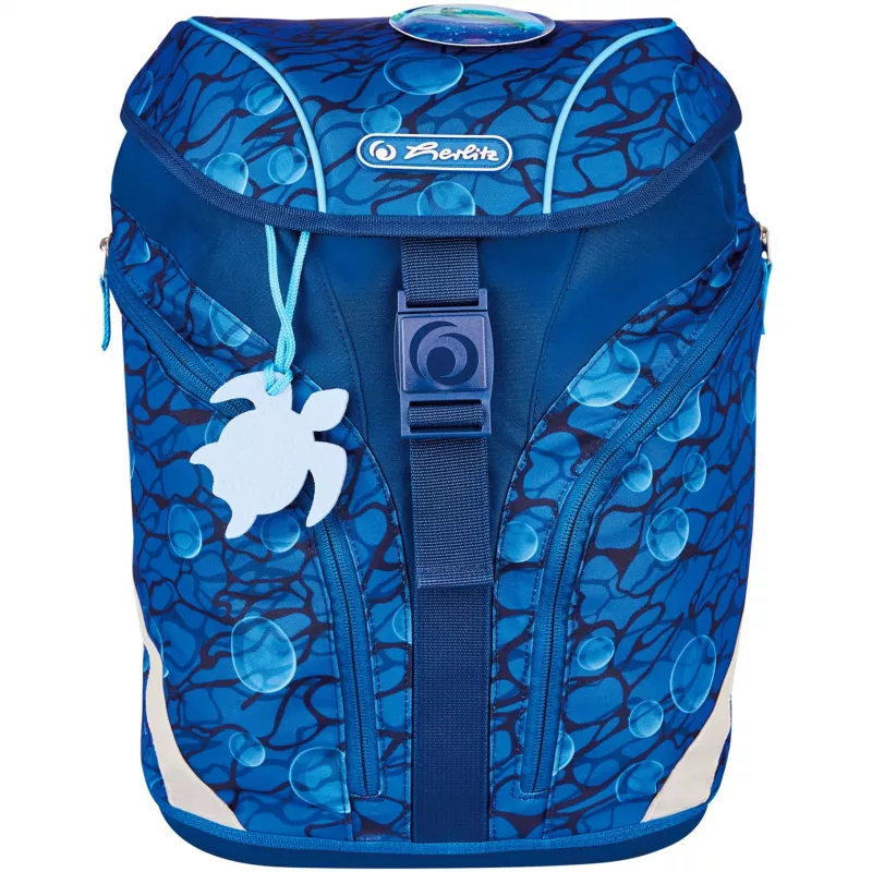 Herlitz Basisschool Rugzak SoftLight Plus GREENline Deep Sea