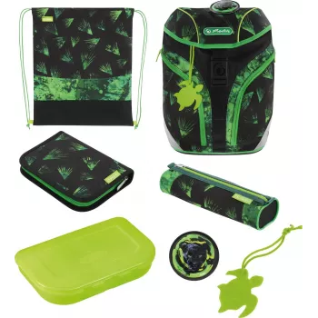 Herlitz basisschoolrugzak SoftLight Plus Greenline Explorer