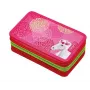 Herlitz Triple Bloomy Horse etui, 31-delige set, polyester, 3 ritsvakken, veelkleurig 50038770
