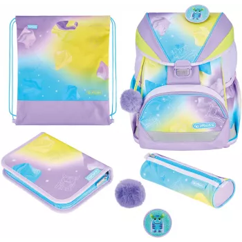 Herlitz UltraLight XL Plus Little Monster schoolrugzakset