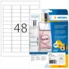 HERMA 8016 kristalheldere glanzende polyesteretiketten A4 45,7 x 21,2 mm 1200 etiketten