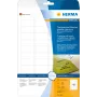 HERMA 8016 kristalheldere glanzende polyesteretiketten A4 45,7 x 21,2 mm 1200 etiketten