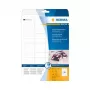 HERMA Veiligheidslabels Wit 45,7x21,2 mm Folie 1200 stuks