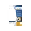 HERMA special hoogglans transparant A4 zelfklevende polyesterfolie-etiketten, 25 blad