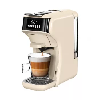 HiBREW 5-in-1 capsulekoffiemachine H1B-beige (beige)