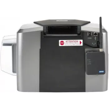 HID Fargo DTC 1250E enkelzijdige kaartprinter - dye-sublimation/resin thermal transfer - CR-80 (85,6 x 54 mm) - USB 2.0