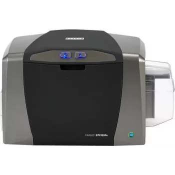 HID Fargo DTC 1250E enkelzijdige kaartprinter - dye-sublimation/resin thermal transfer - CR-80 (85,6 x 54 mm) - USB 2.0