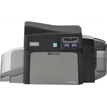 HID Fargo DTC4250e enkelzijdige plastickaartprinter met thermosublimatie, CR-80, USB & Ethernet