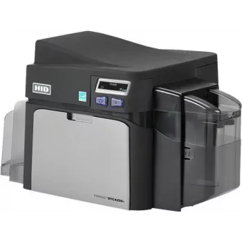 HID Fargo DTC4250e enkelzijdige plastickaartprinter met thermosublimatie, CR-80, USB & Ethernet
