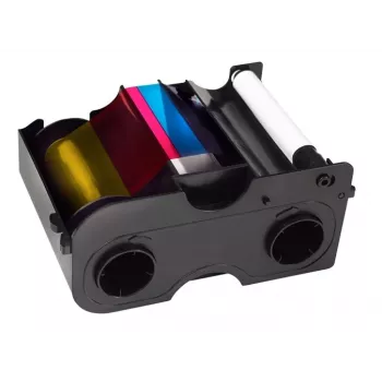 HID Fargo YMCKO-lintcassette met reinigingsrol