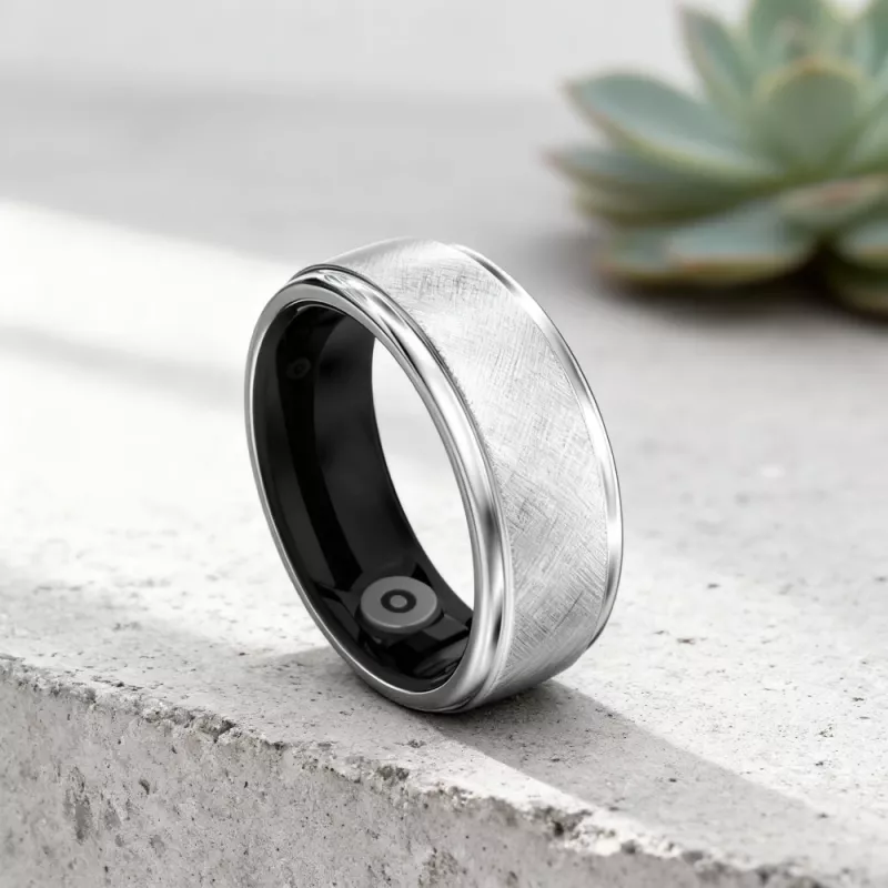 HiFuture Ring2 titanium zilver 10 (62mm)
