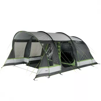 High Peak Garda 4.0 tunneltent voor 4 personen groen grijs lichtgrijs