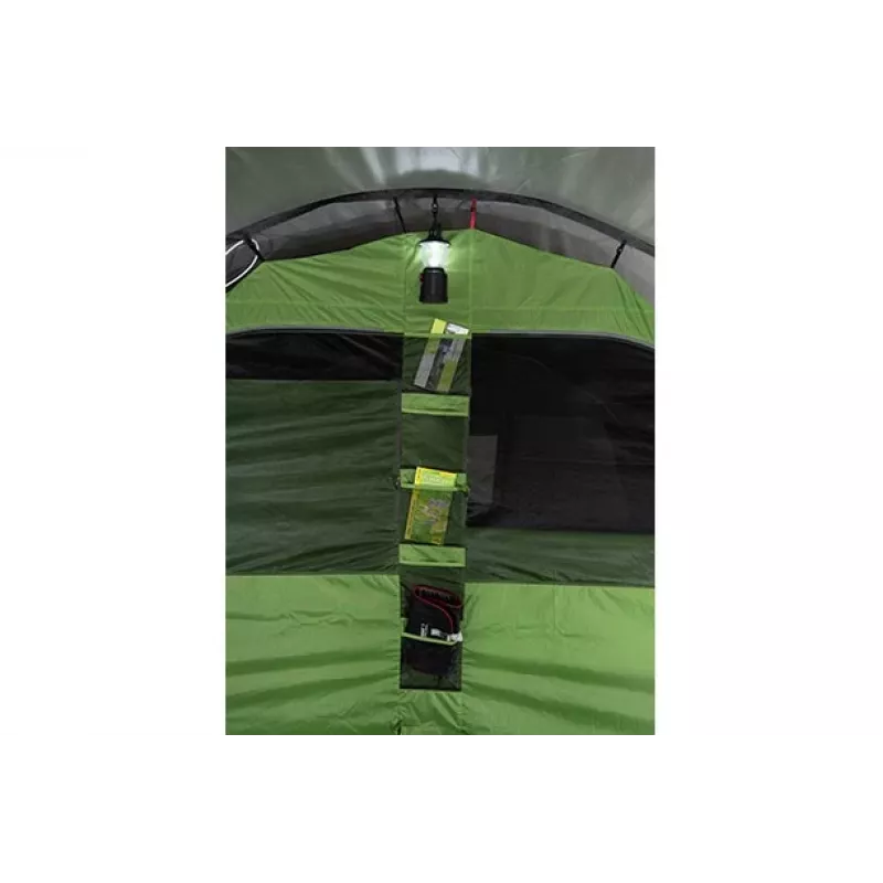 High Peak Garda 4.0 tunneltent voor 4 personen groen grijs lichtgrijs