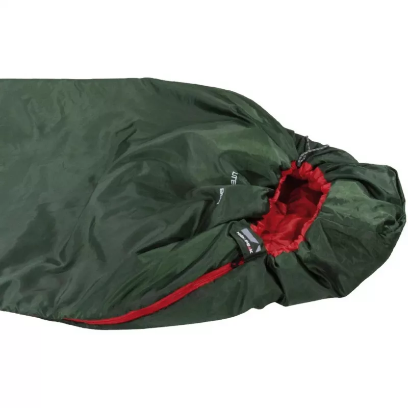 High Peak Lite Pak 800 slaapzak (groen/rood)