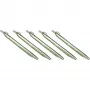High Peak Stalen Haring met Haak, 6 stuks (24 cm)