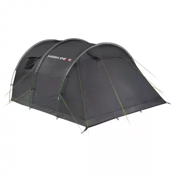 High Peak Torri 5.0 tunneltent donkergrijs/groen