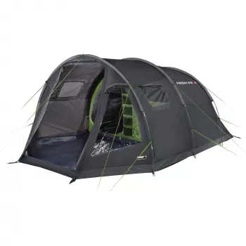 High Peak Torri 5.0 tunneltent donkergrijs/groen