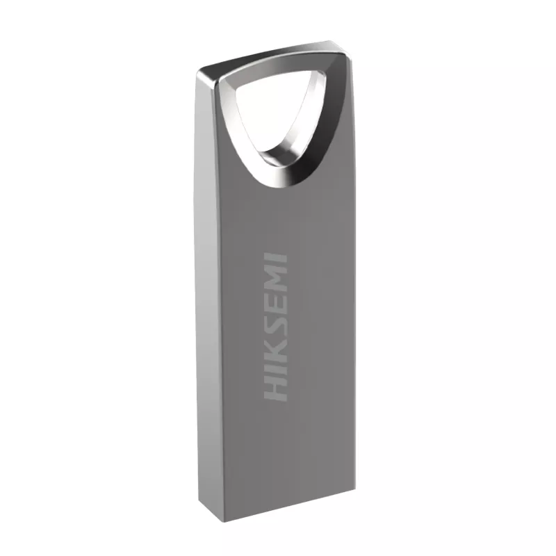 HIKSEMI Classic 64GB USB 3.0 flashdrive, zinklegering, kaploos schuifmechanisme, zilver