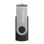 HIKSEMI Rotary Series 32GB USB 3.0 flashdrive, 360° draaibaar, zinklegering, Zilver/Zwart