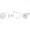 Hikvision 12MP DS-2CD20126G3-IUY/SL(2.8mm)(eF) IP-camera, zwart
