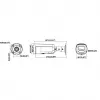 Hikvision 12MP IP-camera DS-2CD2T126G3-IS2UY/SL(2,8mm)(eF) AcuSense DarkFighter