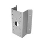 Hikvision DS-1276ZJ-SUS hoekbeugel voor dome camera's, RVS, binnen/buiten, wit/zilver