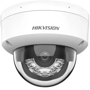 Hikvision DS-2CD1163G2-LIU 6 MP buiten-dome-IP-camera met 2,8 mm lens, ColorVu, 30 m IR & witlicht, PoE