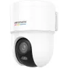 Hikvision DS-2CD1F47G3H-LIUF/SX 4 MP ColorVu 3.0 pan-tilt netwerkcamera, 2,8 mm lens, tweewegaudio, IR-/wit licht 30 m, IP66