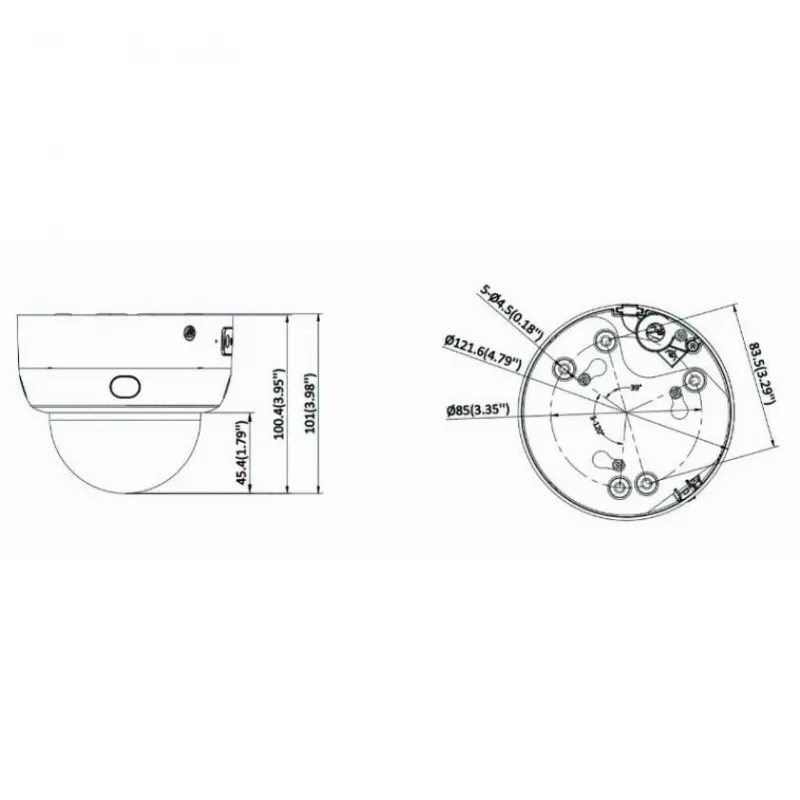 Hikvision DS-2CD2146G3-IPTRZS2UY(2.8/4)eFBLACK 4MP AcuSense IP-camera, 2.8mm, IP67, zwart
