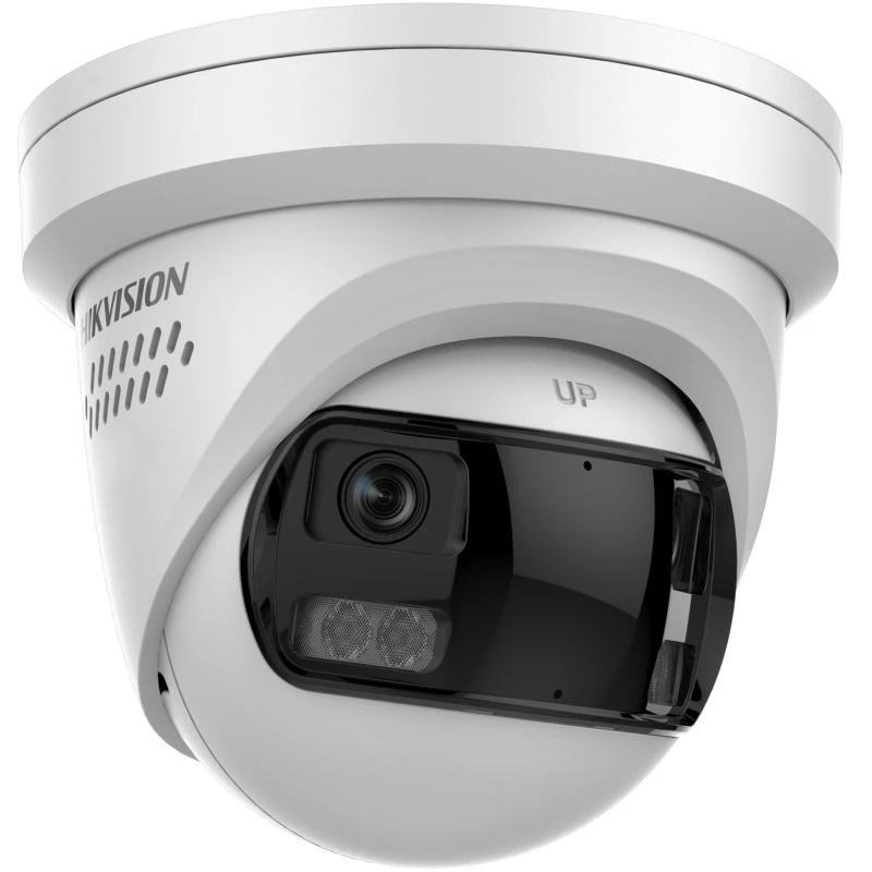 Hikvision DS-2CD23167G3P-LIS2UY/SL(180°) panoramische IP-camera - 16MP ColorVu AcuSense 3.0 met 2,8-mm-objectief