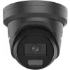 Hikvision DS-2CD2347G3-LIS2UY/SL 2.8mm Zwart 4MP ColorVu Turret IP camera met AcuSense
