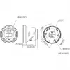 Hikvision DS-2CD2386G2H-IS2U/SL 2,8mm EF PL 8MP turret IP-camera met AcuSense en Active Deterrence