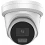 Hikvision DS-2CD2387G3-LIS2UY/SRB 8MP buiten-turretcamera met AcuSense, 2.8mm lens, tweewegaudio, IP67, PoE