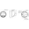 Hikvision DS-2CD2H46G2-IZS(2.8-12mm)(C)(Black) 4MP AcuSense gemotoriseerde varifocale IP-domecamera