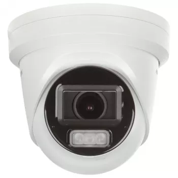 Hikvision DS-2CD2H83G2-LIZS2U 8 MP AcuSense gemotoriseerde varifocale turret-netwerkcamera met lens (2.8-12mm)
