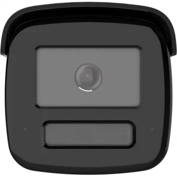 Hikvision DS-2CD2T126G3-IS2UY/SL(2.8)eF 12MP AcuSense bullet IP-camera met flitslicht, geluidswaarschuwing, 2.8mm objectief, zwart