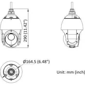 Hikvision DS-2DE4225IWG1-E 2MP 25x IR netwerk PTZ-domecamera