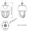 Hikvision DS-2DE5432IWG1-E 4MP 32x PTZ dome IP-beveiligingscamera
