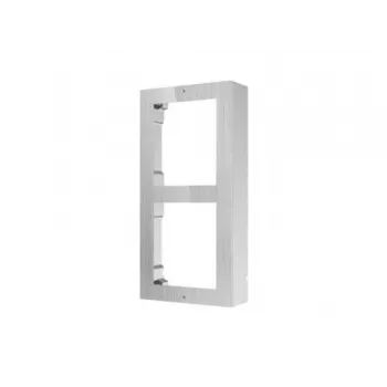 Hikvision DS-KD-ACW2/S opbouw aansluitdoos voor deurstation, 2-voudig, RVS, weerbestendig