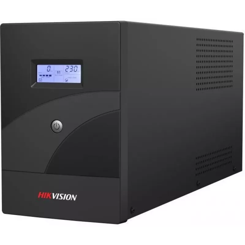 Hikvision DS-UPS3000-R(O-STD)/EU UPS noodstroomvoeding 3000 VA / 1800 W, AVR, LCD, 4x Schuko, USB