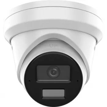 Hikvision Pro Series met AcuSense DS-2CD2383G2-LI2U (2,8mm) 8MP Buiten-dome-IP-beveiligingscamera, Smart Hybrid Light, 3840x2160, plafond-/wandmontage