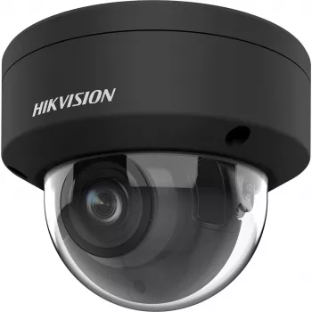 Hikvision Pro Series met AcuSense DS-2CD2766G2HT-IZS(2.8-12mm)(eF)(zwart) Dome IP-beveiligingscamera buiten 6MP 3200x1800