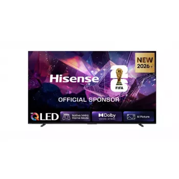 Hisense 100E7DS PRO 100 inch 4K Hi-QLED Smart TV 144Hz HDR WiFi Bluetooth zwart/grijs