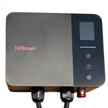 HISMART EV200948 laadstation voor elektrische voertuigen, Type 2, 22 kW, 32 A, 3-fase, 5 m